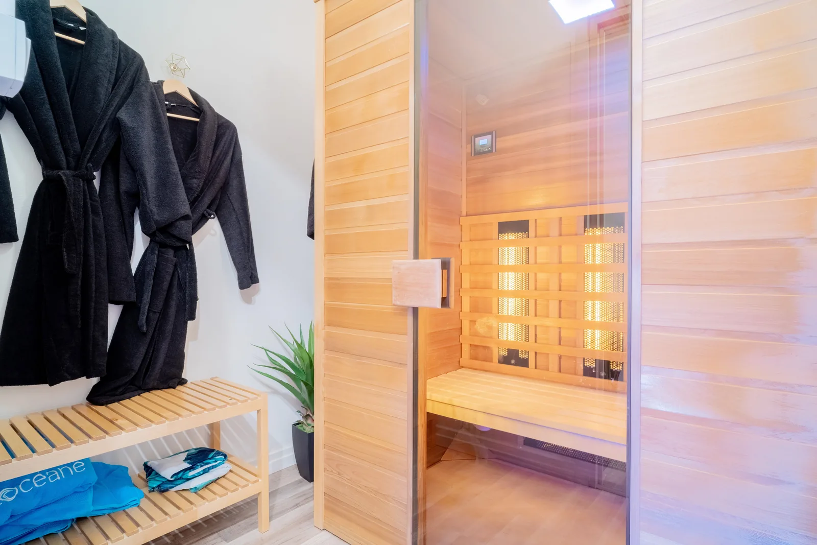 Le sauna infrarouge de l’institut Eva Beauté